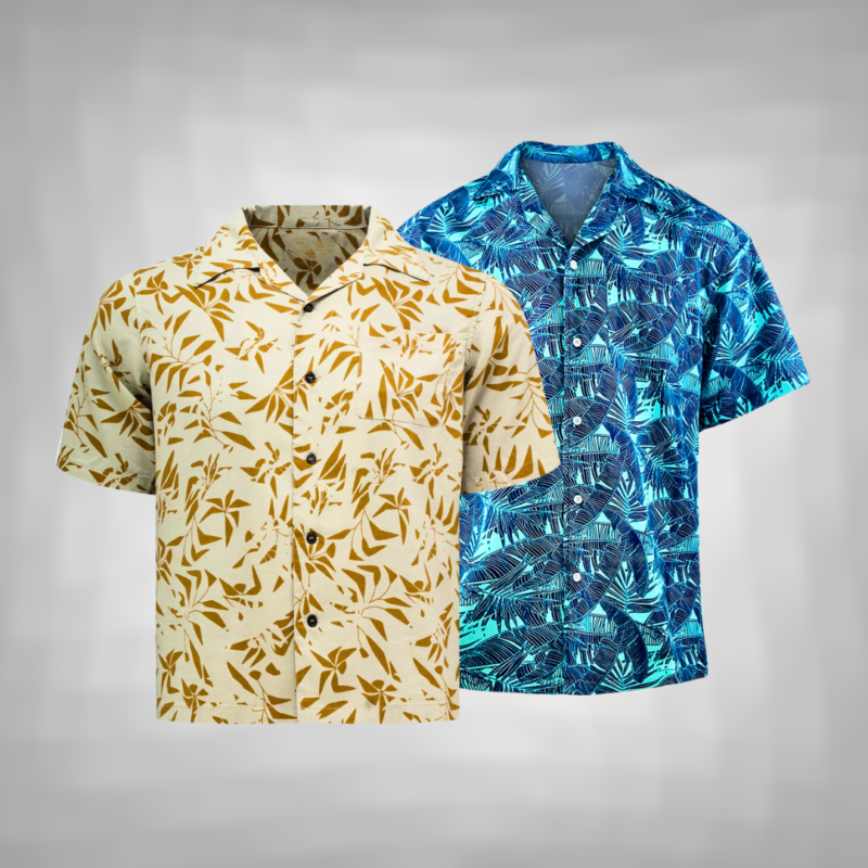 Hawaiian All-Over-Print Shirt