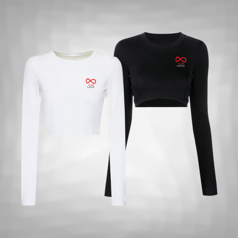 Long Sleeve Crop Top Activewear